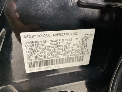 2020 Acura ILX Premium Package ***BLUE CERTIFIED***