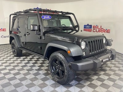 2016 Jeep Wrangler UNLIMITED BLACK BEAR EDITION***PRE AUCTION SALE***