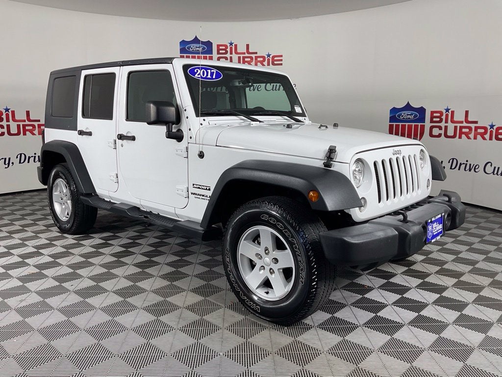 2017 Jeep Wrangler Unlimited Sport ***BLUE CERTIFIED***