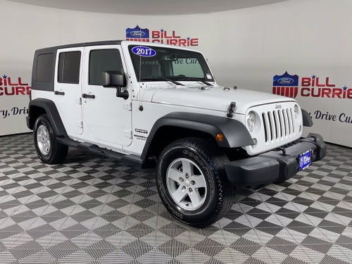 2017 Jeep Wrangler Unlimited Sport ***BLUE CERTIFIED***