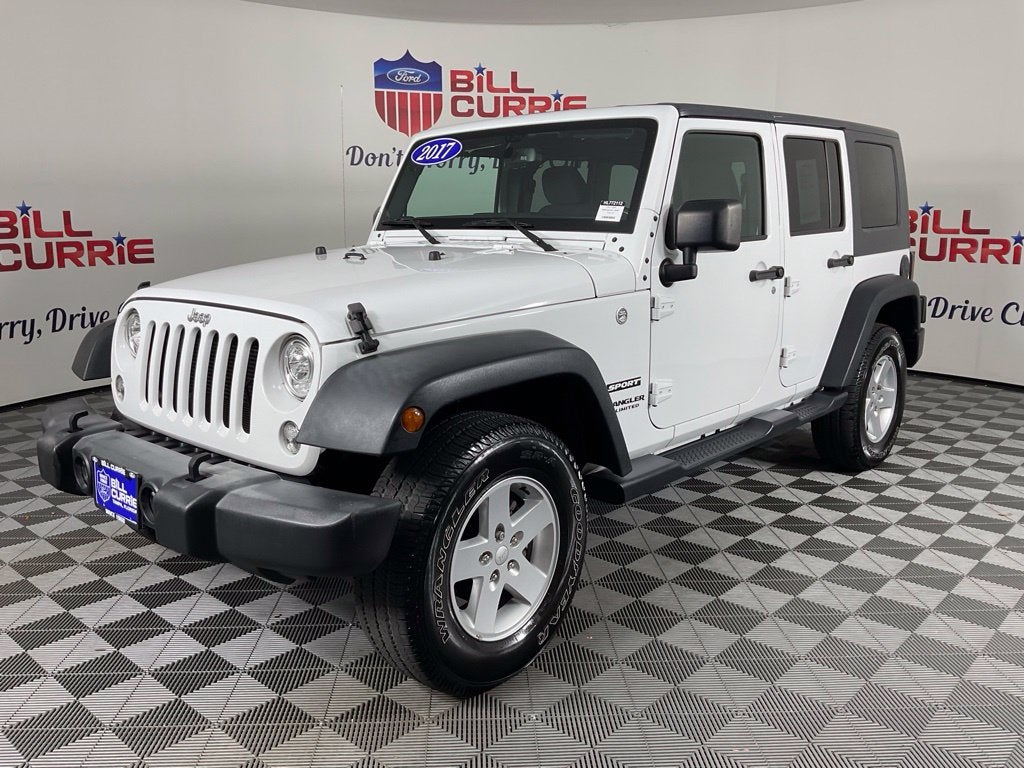2017 Jeep Wrangler Unlimited Sport ***BLUE CERTIFIED***