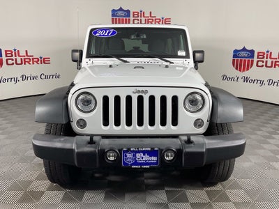 2017 Jeep Wrangler Unlimited Sport ***BLUE CERTIFIED***