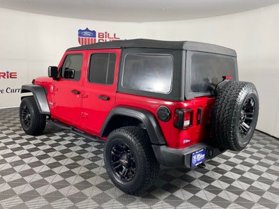 2018 Jeep Wrangler Unlimited Sport S ***BLUE CERTIFIED***