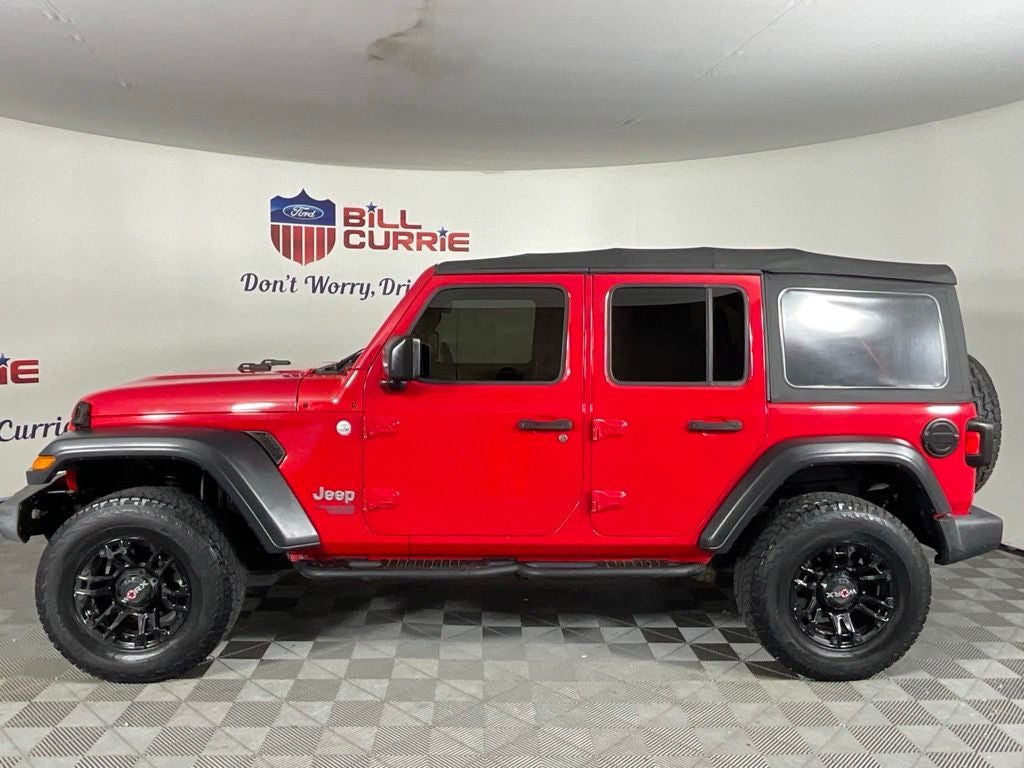 2018 Jeep Wrangler Unlimited Sport S ***BLUE CERTIFIED***