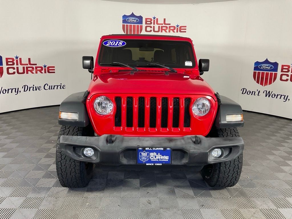 2018 Jeep Wrangler Unlimited Sport S ***BLUE CERTIFIED***