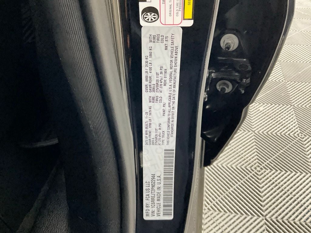 2023 RAM 1500 Laramie ***BLUE CERTIFIED***
