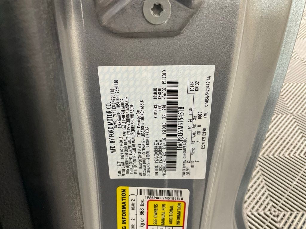2021 Ford Mustang GT ***GOLD CERTIFIED***