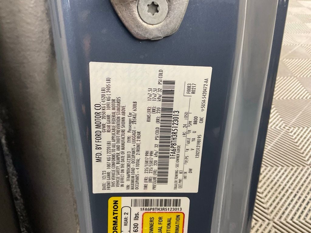 2024 Ford Mustang EcoBoost ***GOLD CERTIFIED***