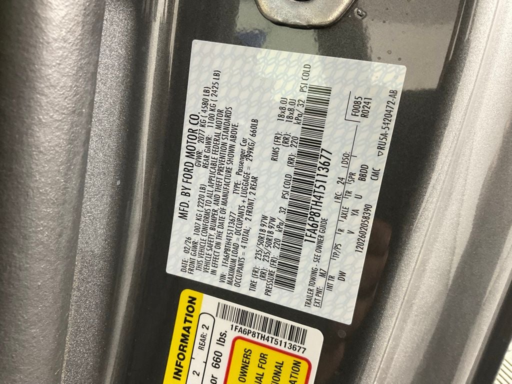 2026 Ford Mustang EcoBoost