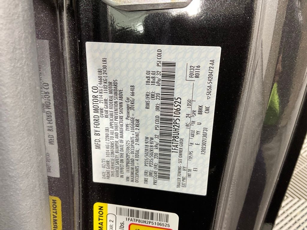 2023 Ford Mustang EcoBoost Premium ***GOLD CERTIFIED ***