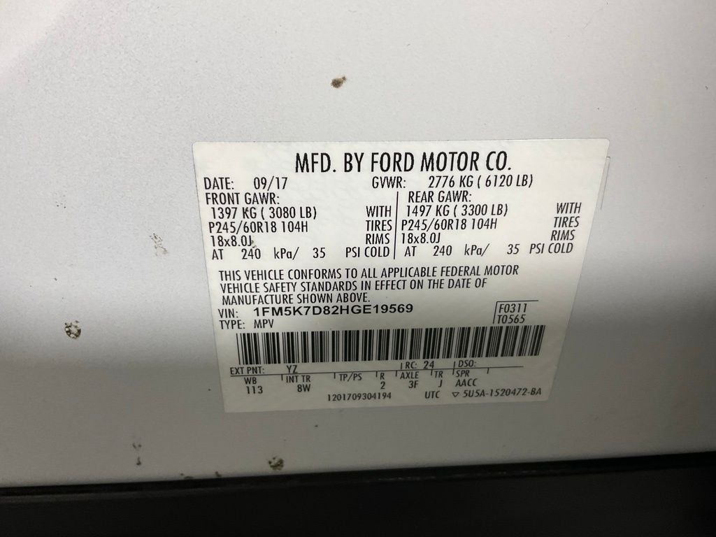 2017 Ford Explorer XLT ***BLUE CERTIFIED***