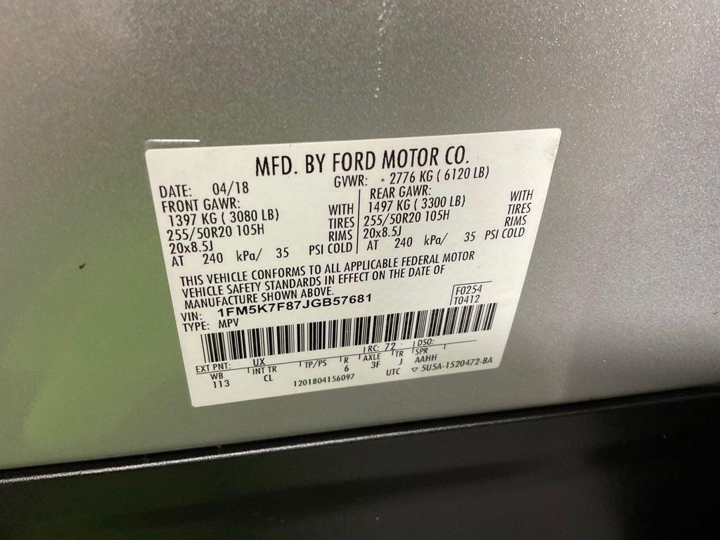 2018 Ford Explorer Limited ***BLUE CERTIFIED***