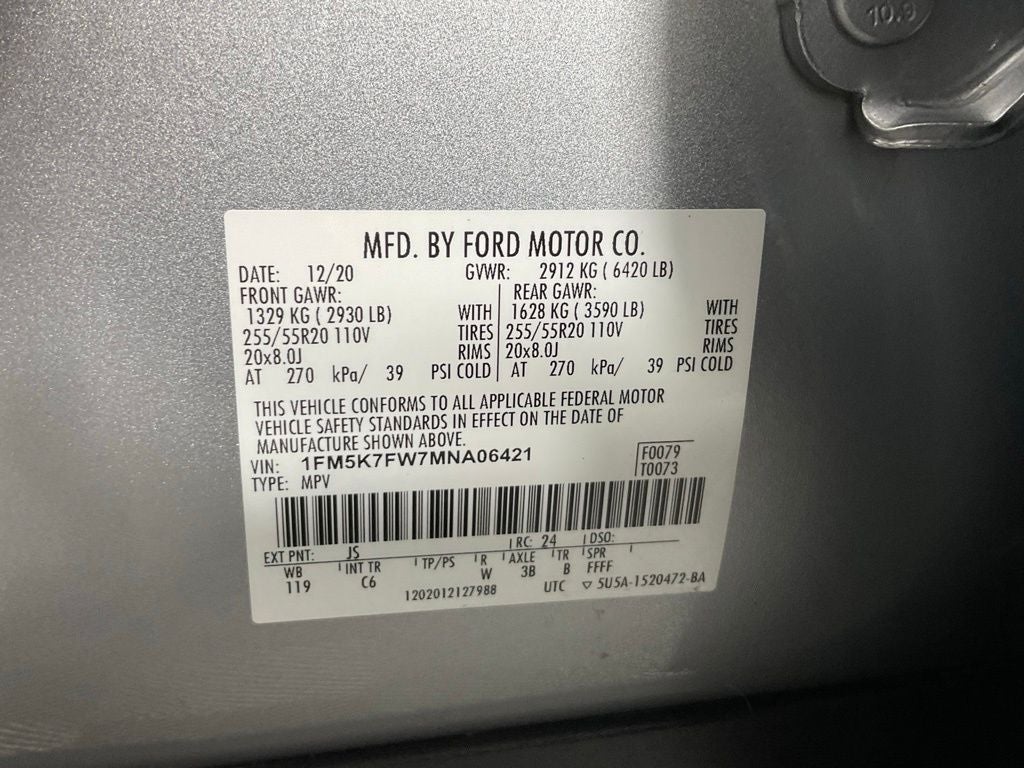 2021 Ford Explorer Limited ***BLUE CERTIFIED***