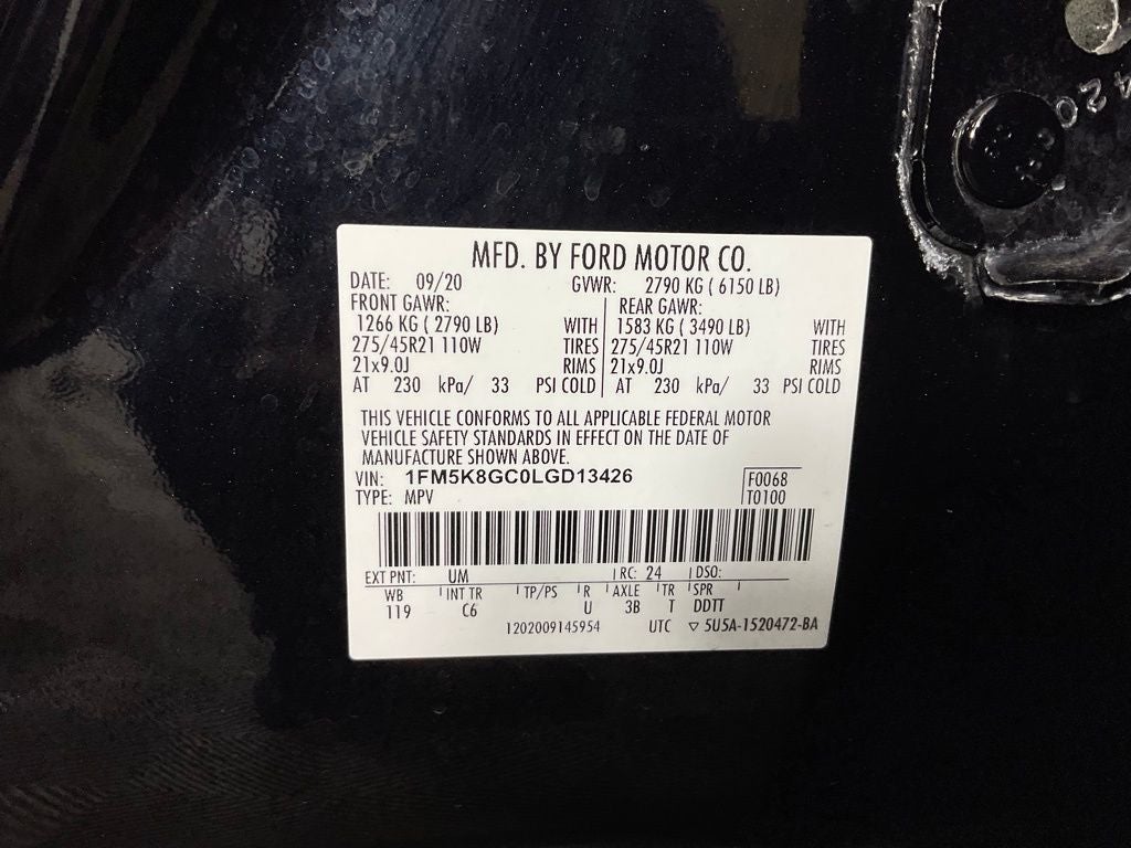 2020 Ford Explorer ST ***BLUE CERTIFIED***