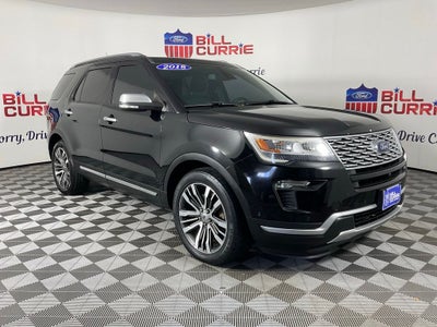 2018 Ford Explorer Platinum ***BLUE CERTIFIED***