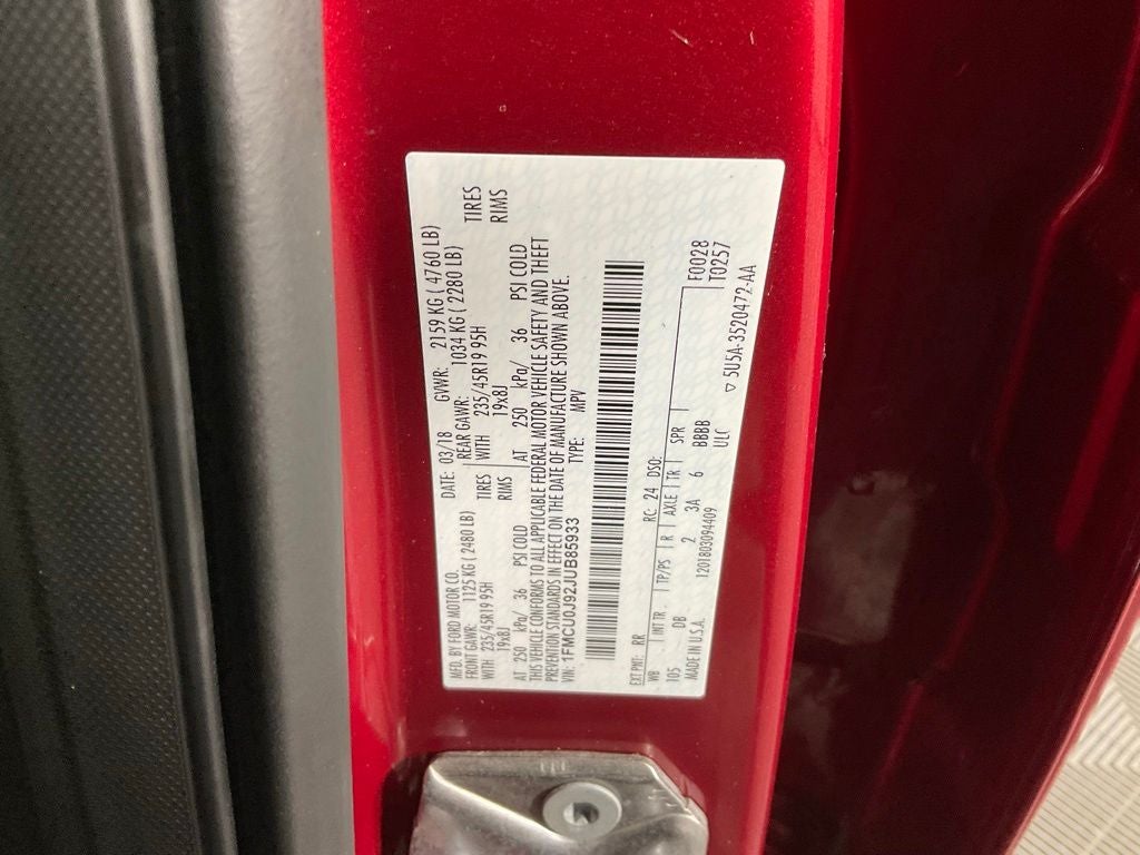2018 Ford Escape Titanium ***PRE AUCTION SALE***