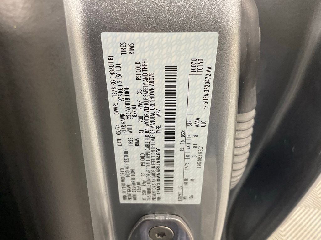 2024 Ford Escape ST-Line ***GOLD CERTIFIED***