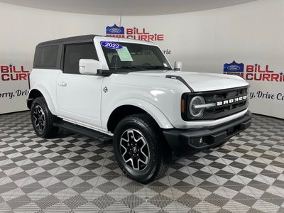 2022 Ford Bronco Outer Banks ***GOLD CERTIFIED***