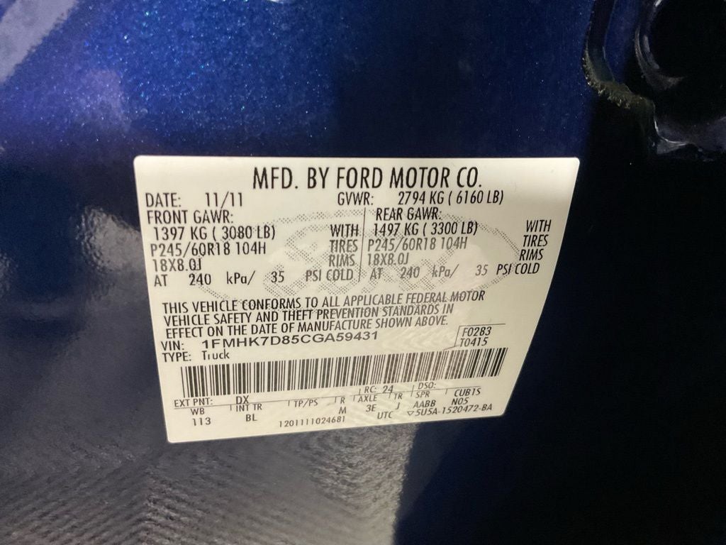 2012 Ford Explorer XLT ***PRE AUCTION SALE***