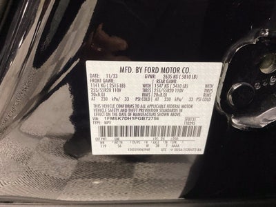 2023 Ford Explorer XLT ***GOLD CERTIFIED***