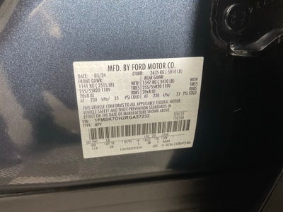 2024 Ford Explorer XLT ***GOLD CERTIFIED***