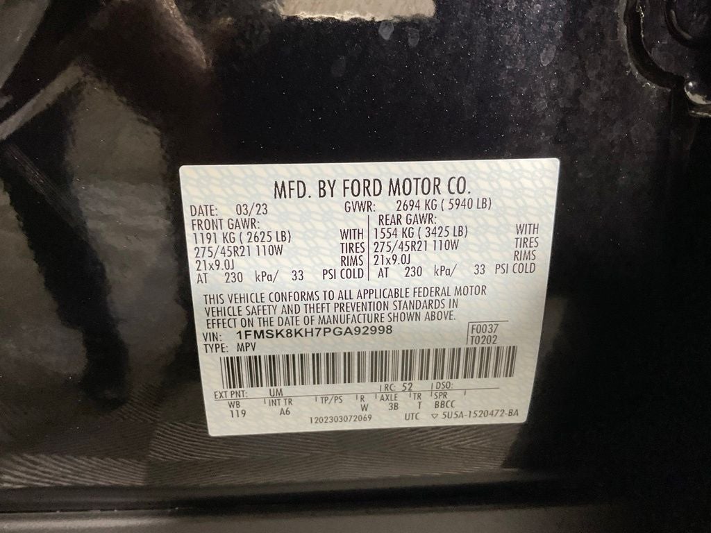 2023 Ford Explorer ST-Line ***GOLD CERTIFIED***