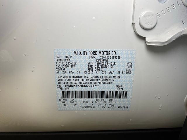 2025 Ford Explorer ST-Line