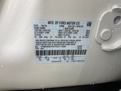 2026 Ford Explorer Platinum