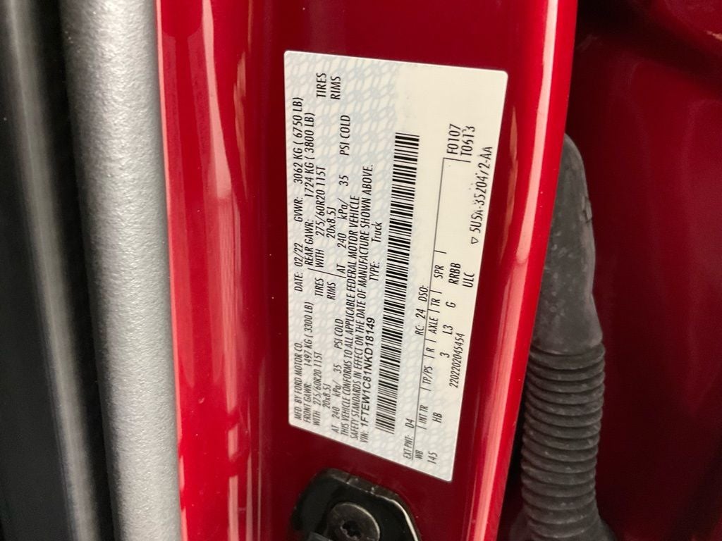 2022 Ford F-150 Lariat ***GOLD CERTIFIED***