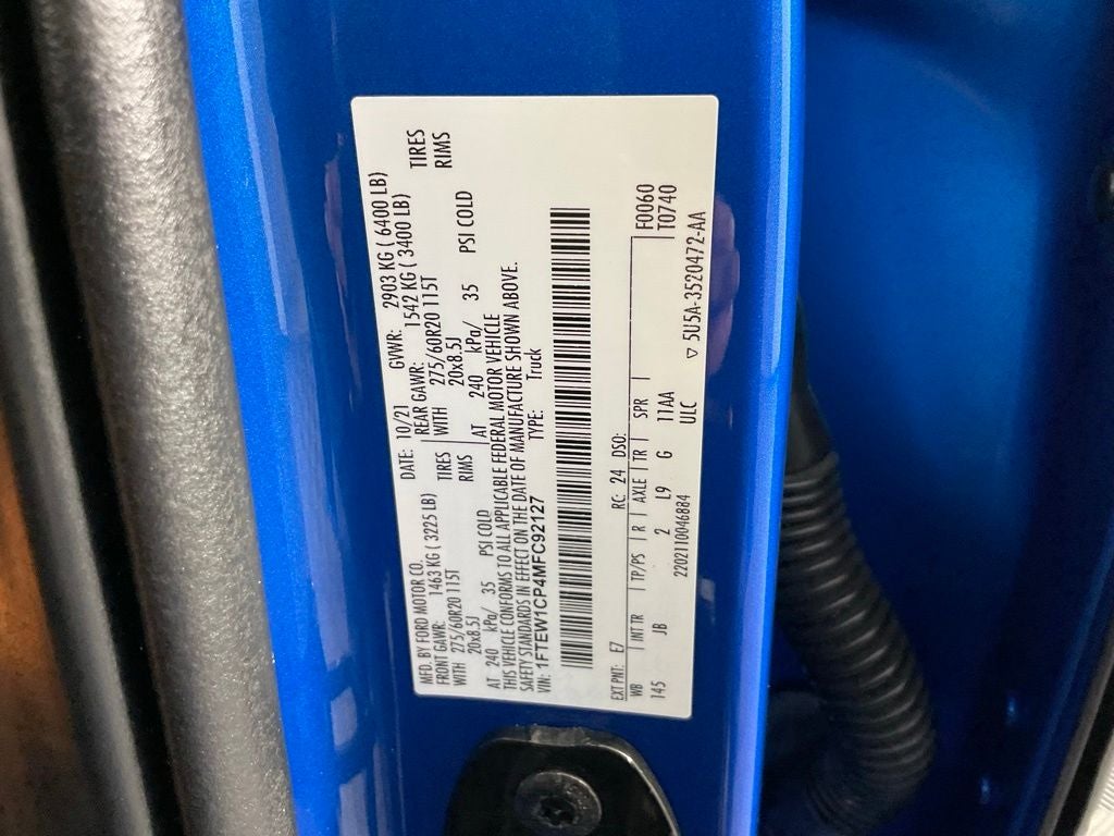2021 Ford F-150 XL ***BLUE CERTIFIED***