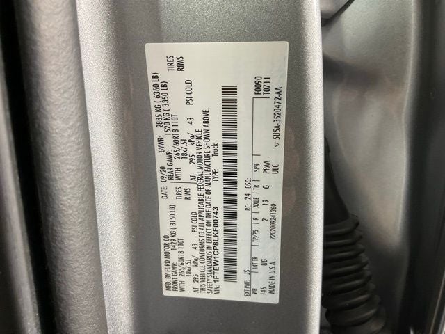 2020 Ford F-150 XLT ***BLUE CERTIFIED***