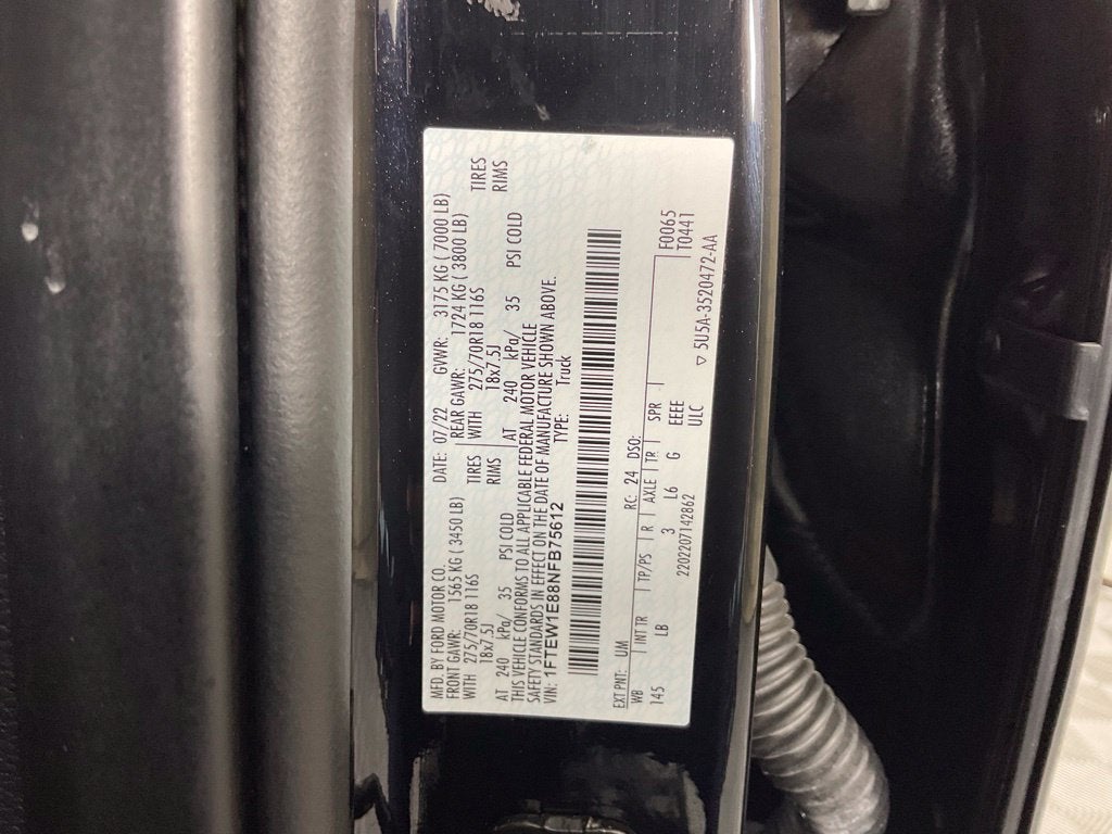 2022 Ford F-150 Tremor ***PRE AUCTION SALE***