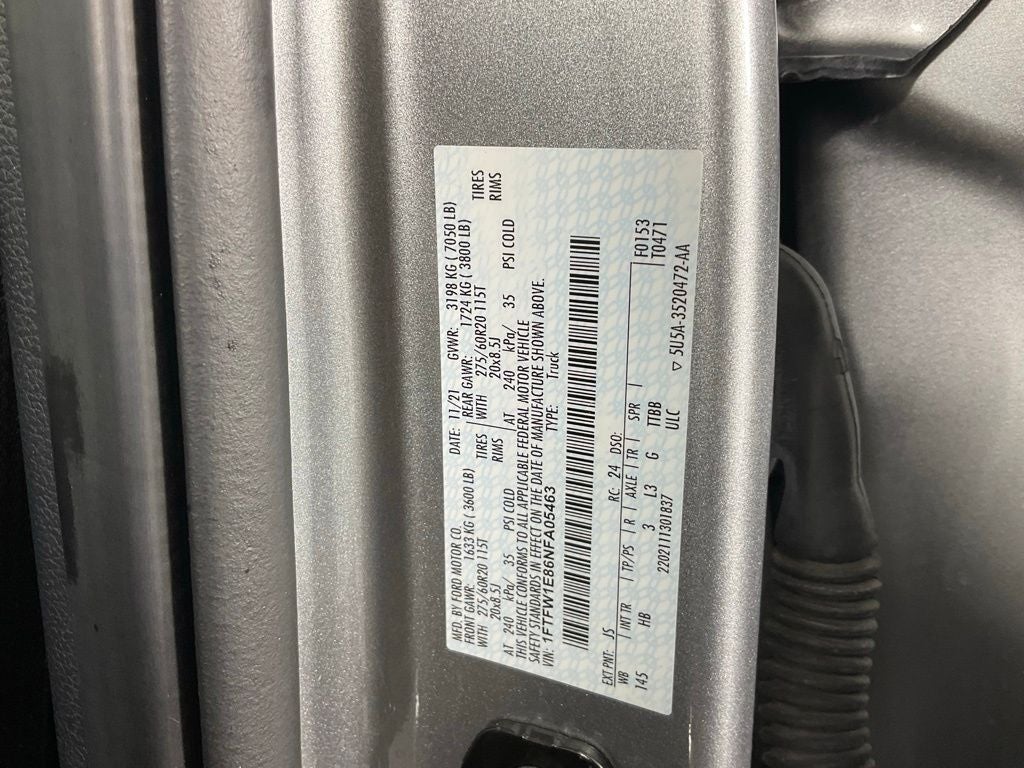 2022 Ford F-150 Lariat ***BLUE CERTIFIED***