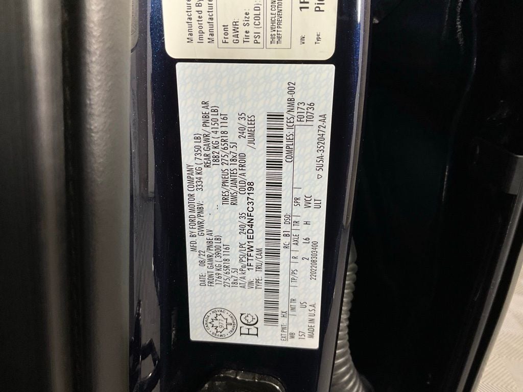 2022 Ford F-150 XLT ***GOLD CERTIFIED***