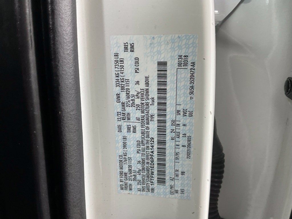 2023 Ford F-150 Platinum ***GOLD CERTIFIED***