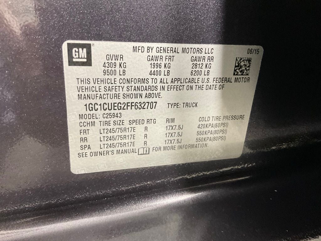 2015 Chevrolet Silverado 2500HD Work Truck ***PRE AUCTION SALE***