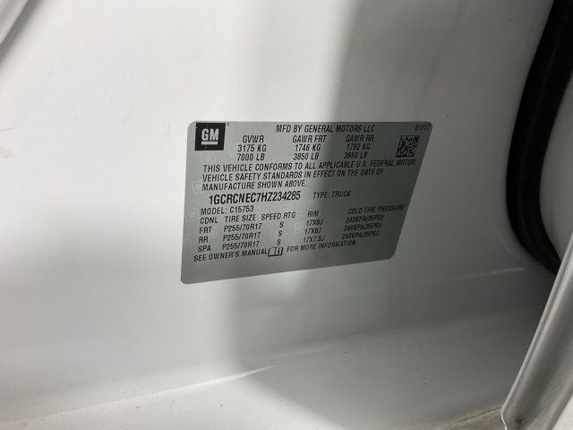 2017 Chevrolet Silverado 1500 WT ***BLUE CERTIFIED***