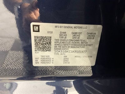 2019 GMC Yukon SLT ***BLUE CERTIFIED***