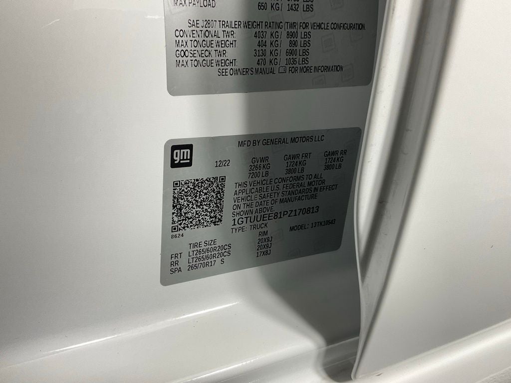 2023 GMC Sierra 1500 AT4 ***BLUE CERTIFIED***