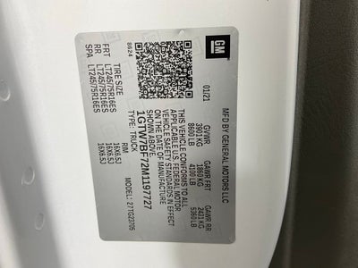 2021 GMC Savana 2500 V8 Work Van ***BLUE CERTIFIED***