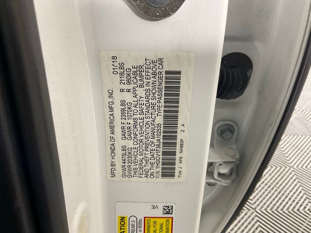 2018 Honda Accord Sport ***BLUE CERTIFIED***