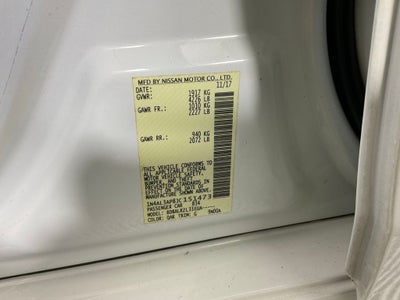 2018 Nissan Altima 2.5 SL ***BLUE CERTIFIED***