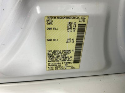 2014 Nissan Altima 2.5 SV ***PRE AUCTION SALE***