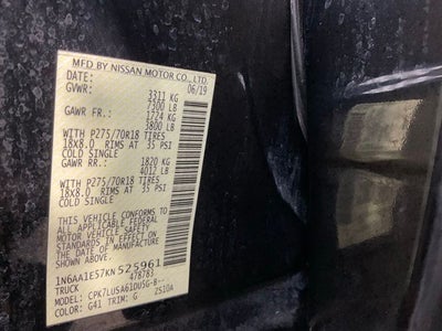 2019 Nissan Titan PRO-4X ***BLUE CERTIFIED***