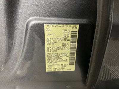 2019 Nissan Frontier SV ***BLUE CERTIFIED***