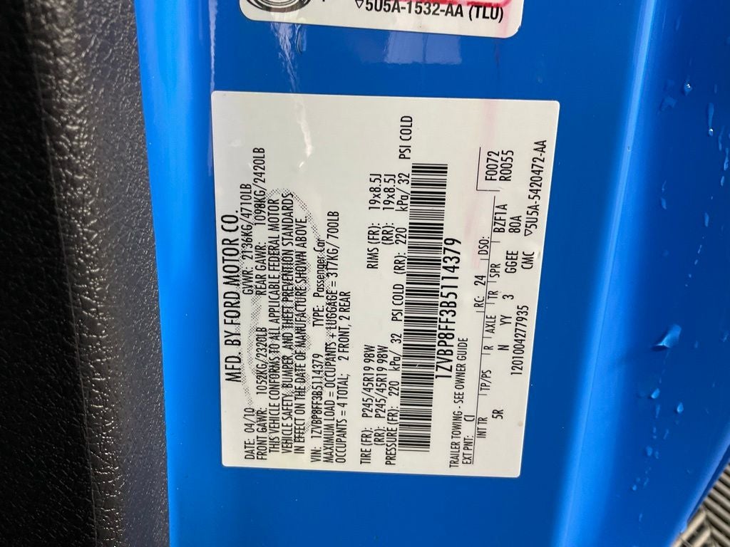 2011 Ford Mustang GT Premium