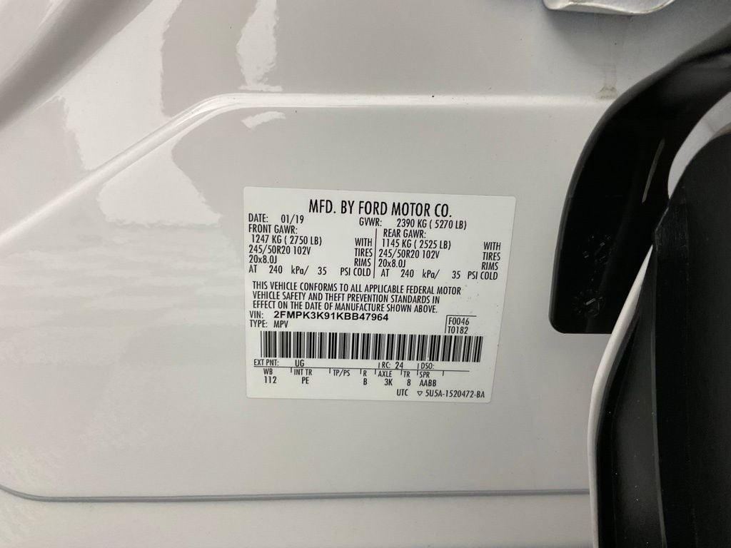 2019 Ford Edge Titanium ***BLUE CERTIFIED***