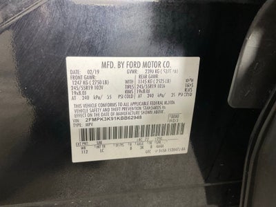 2019 Ford Edge Titanium ***BLUE CERTIFIED***