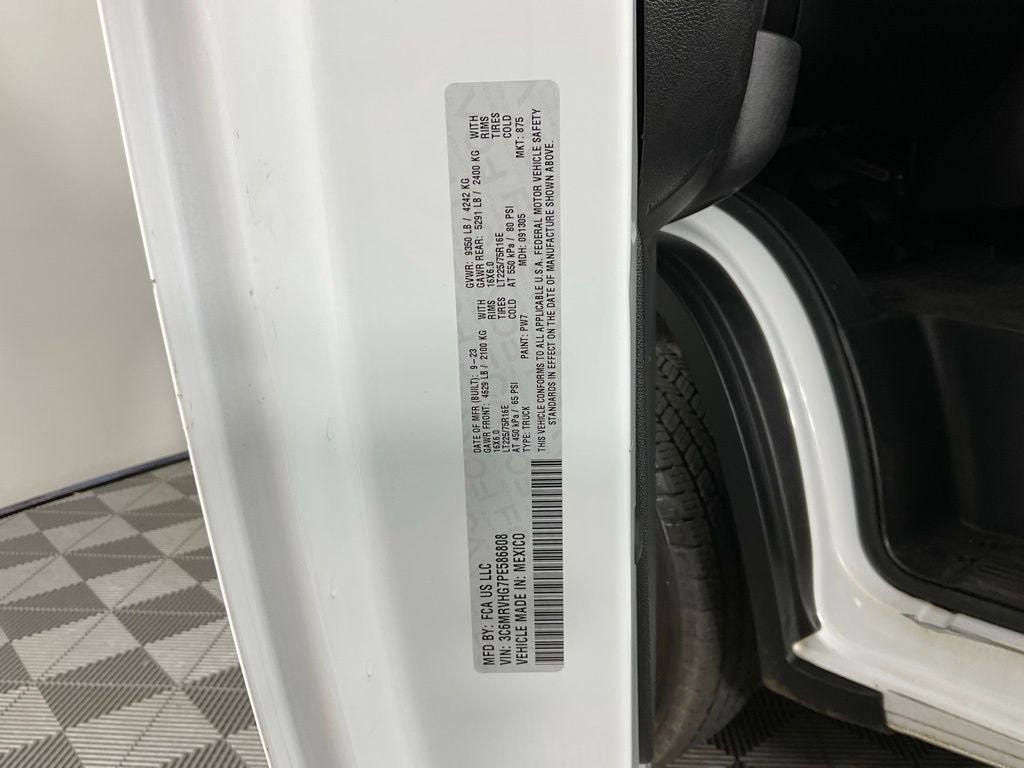 2023 RAM ProMaster 3500 High Roof ***BLUE CERTIFIED***