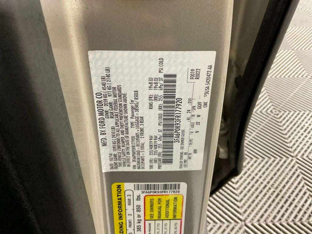 2015 Ford Fusion Titanium ***PRE AUCTION SALE***